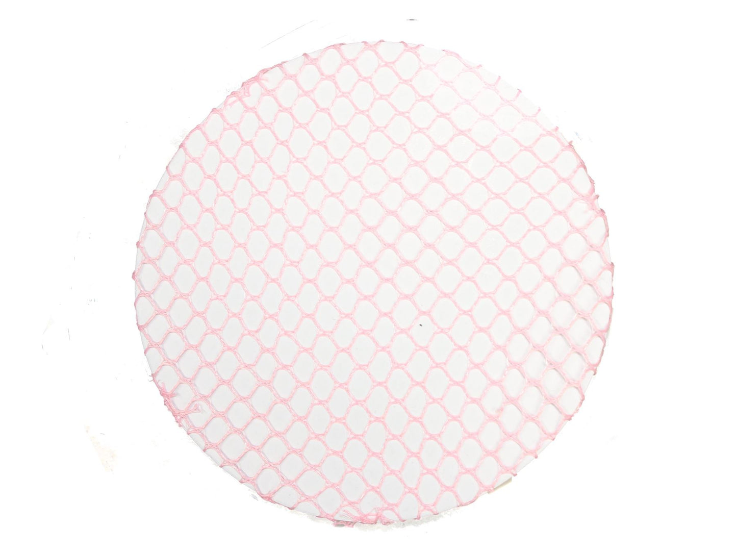 8cm Pink Mesh Bun Elasticated Hair Net Ballet Dance Gymnastics Horse Riding