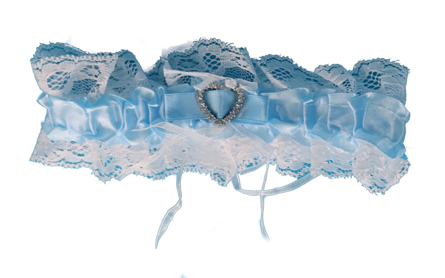 Ladies Blue Heart Garter Ladies Wedding