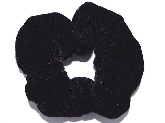 Purple Velvet Hair Scrunchie Hair Bobble Hair Elastic Band