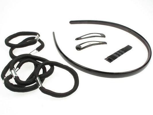 Hair Band Set - Black