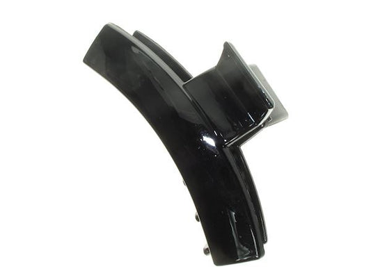 9cm Slim Narrow Plain Black Plastic Hair Claw Clip Clamp Jaw Clip