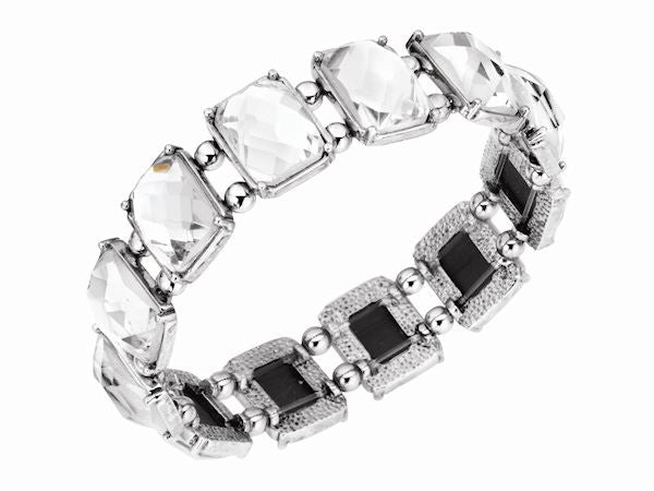 Glass Stretch  Bangle BRaceslet Womens Ladies Girls