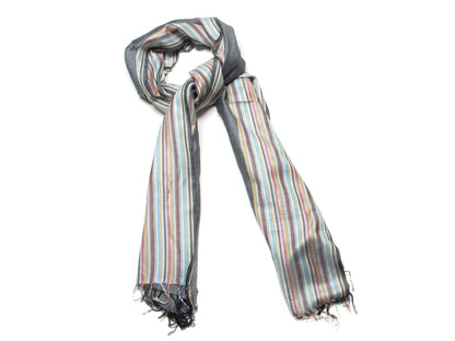 Beautiful Grey Stripe New Lady Women Fashion Scarf Shawl Wrap Headscarf