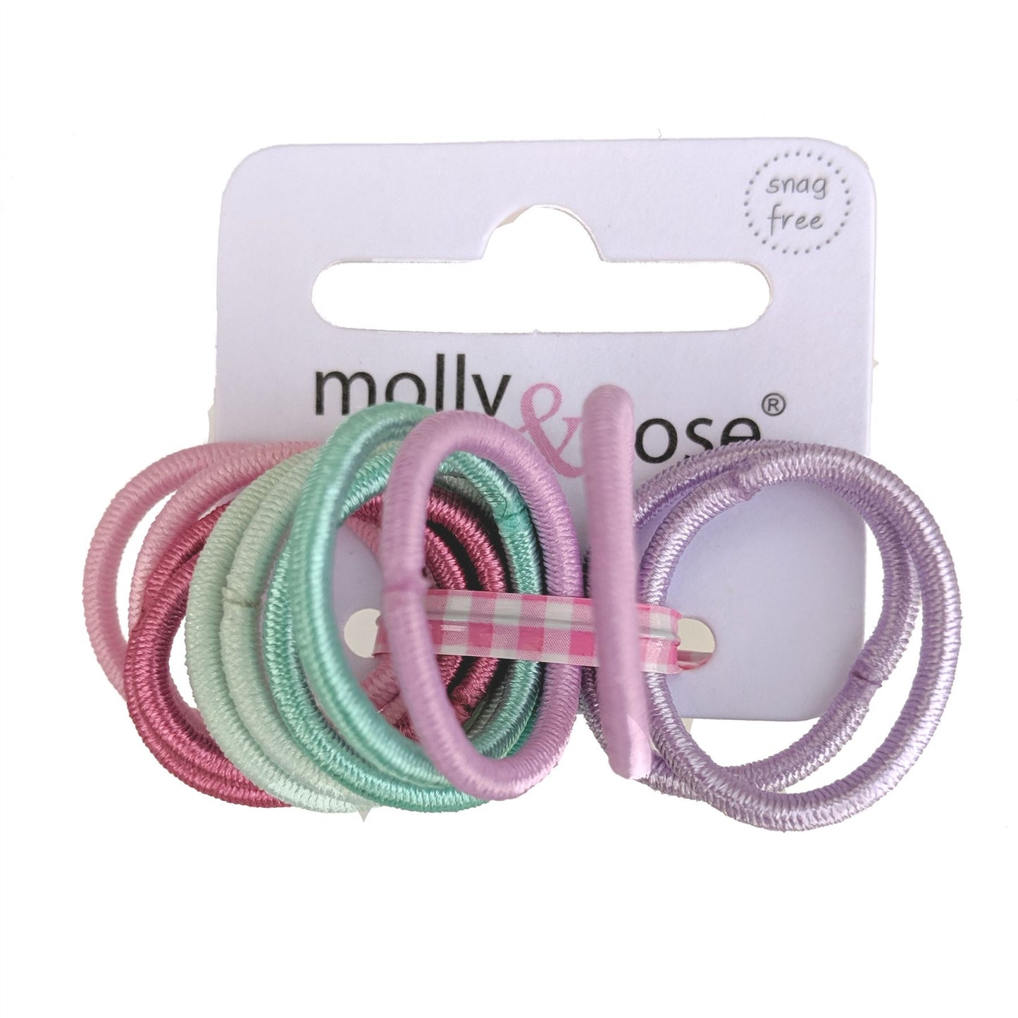 Girls Ladies Pink Aqua Lilac Mini Small Hair Elastic Bobbles