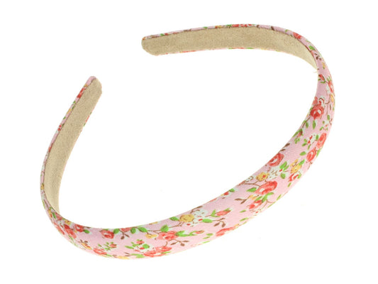 Pink Ditsy Floral Headband Hair Band