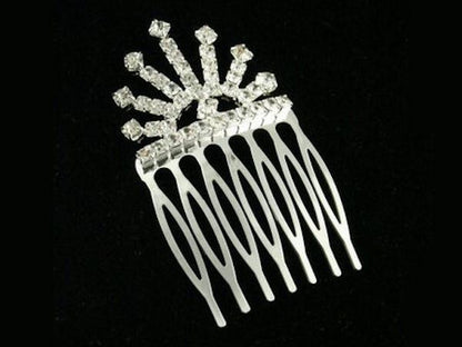 Crystal Fan Hair Comb Hair Slides