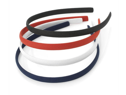 Girls Ladies Red White Navy Black Headbands Alice Hair Bands Hair