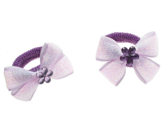 Purple Shimmer Bow Ponios