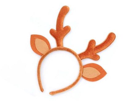 Christmas Reindeer Antlers Novelty Xmas Headband Hair Band Party Deeley Boppers