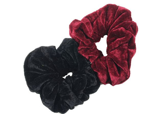 Burgundy Pack Scrunchies