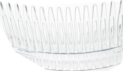 4 Pack 7cm Clear Side Hair Combs Slides Clips