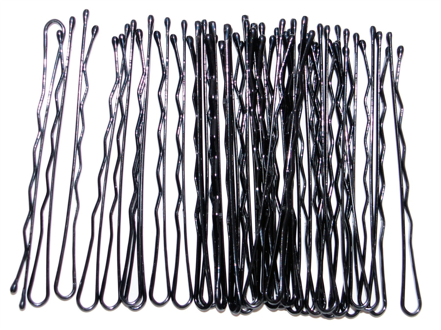 36 x 6.5cm Black Kirby Hair Grips Hair Clip Slides Bobby Pin Hair