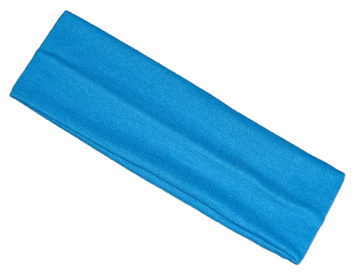 Children's Bright Blue Wide Headband