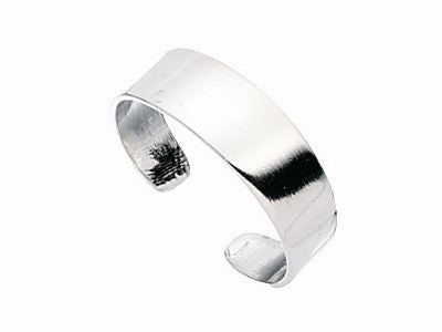 Sterling Silver Band Toe Ring