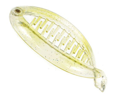 Childrens Pale Lemon Glitter Fish Clip