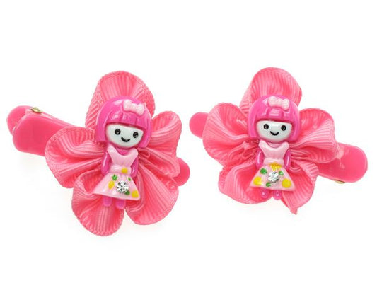 Pink Girl Hair Clip Slide