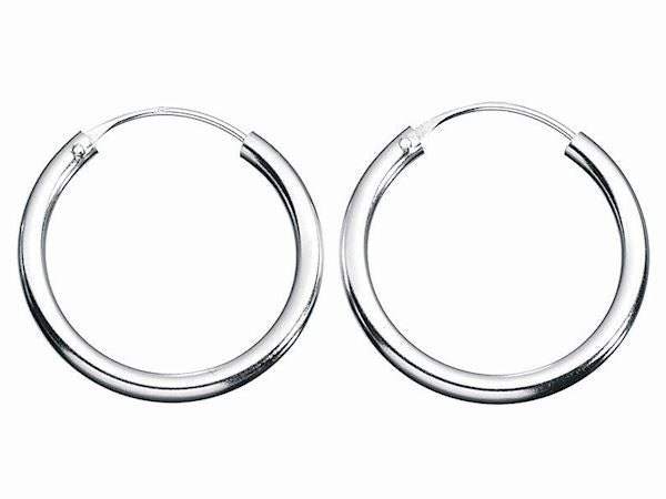 Plain Hoop Earrings