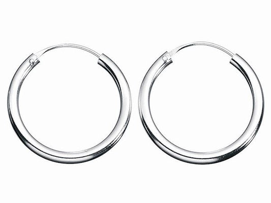 Plain Hoop Earrings