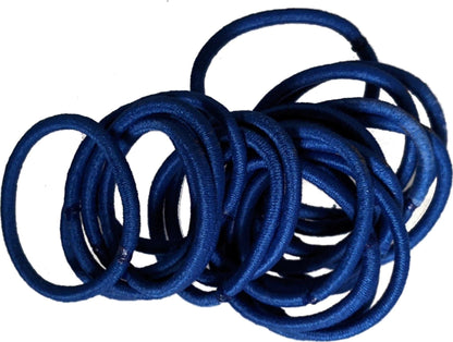 Small Royal Blue Snag-Free Thin Hair Bobbles Hair Elastics Hair Bands