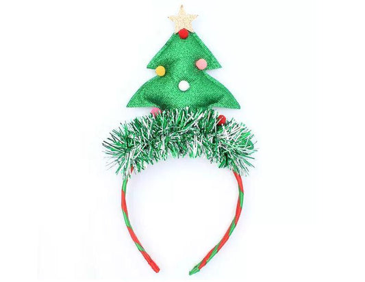 Christmas Tree Novelty Xmas Headband Hair Band Party Deeley Boppers