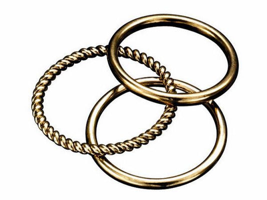 Fiorelli Gold Stacking Rings