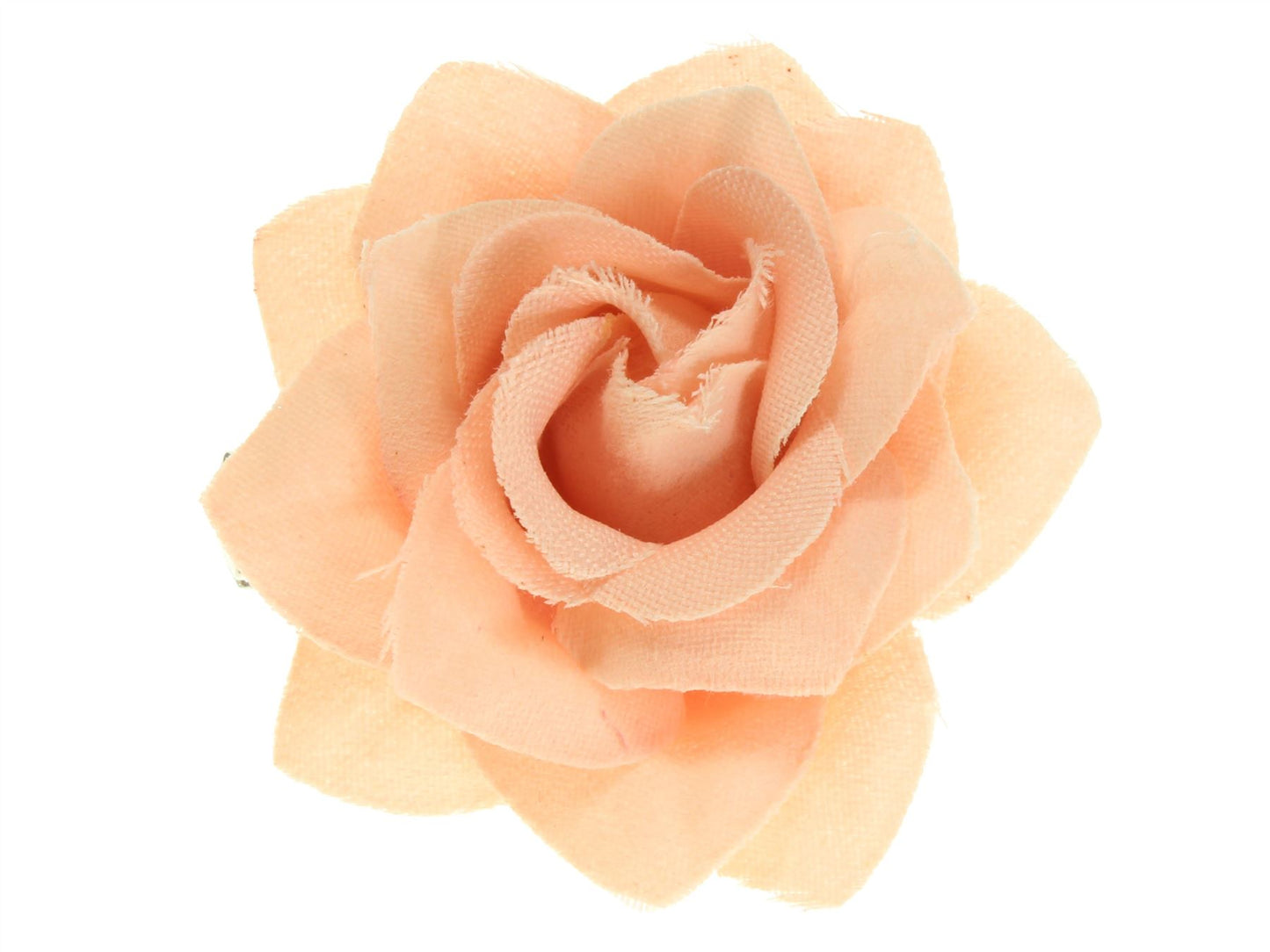 Peach Small Rose Beak Concorde Hair Clip Clamp Fascinator Slide  Wedding